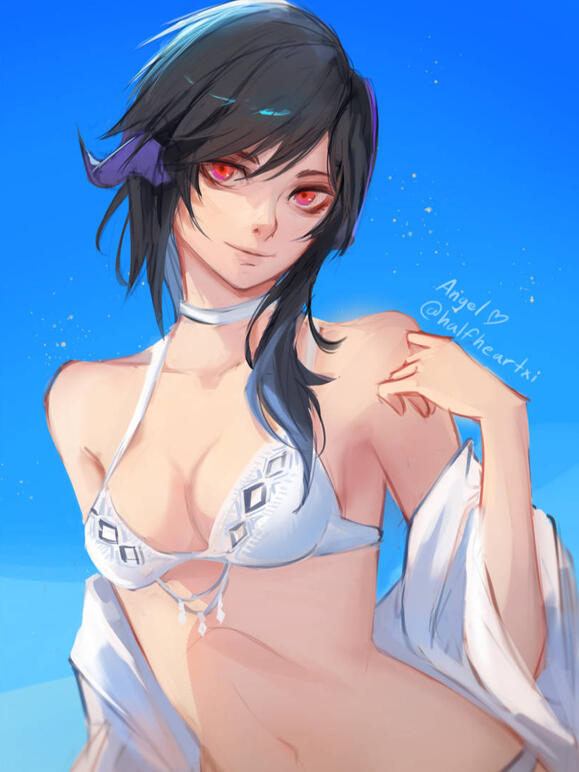 Summer - My FFXIV character with summer vibes